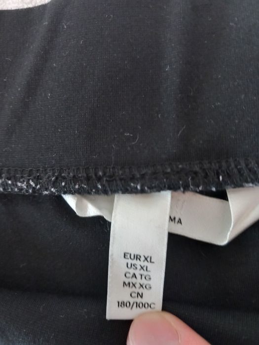 Spodnie ciążowe H&M XL czarne