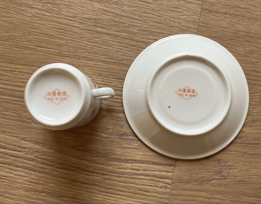 Conjunto 6 chavenas de café