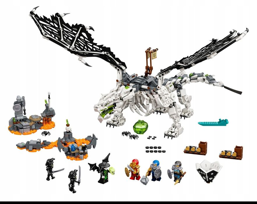 Klocki Ninjago smok szkieletowego czarownika