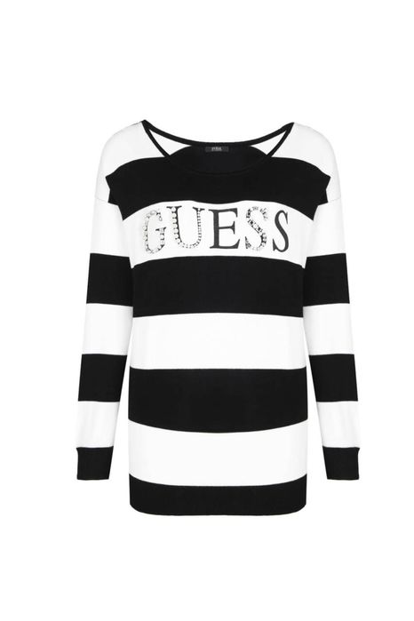 Жіночий светр в смужку guess