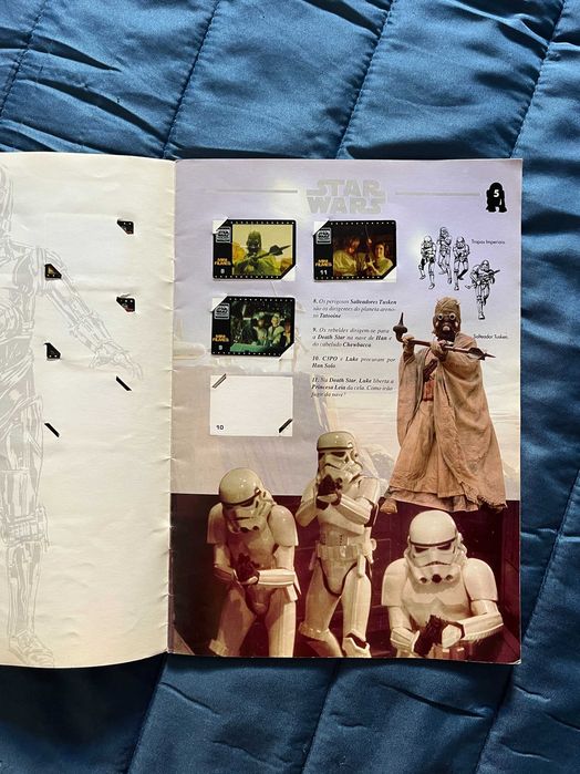 [Star Wars] Vendo caderneta triologia Star Wars da Matutano