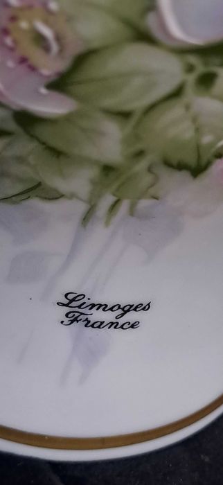 Pote Limoge, floral, lindo!