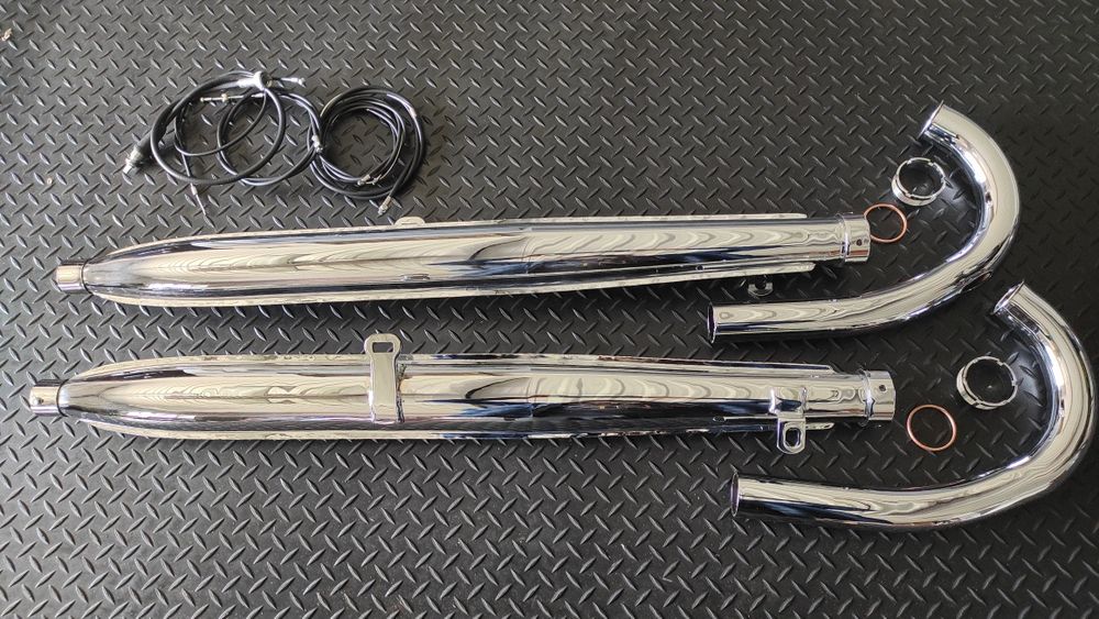 Kierownica SHL m06 m11 nowa chrom tłumik wysoka jakość wfm iż 49