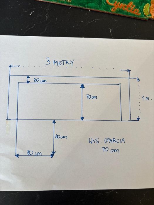 Sofa narożna modułowa