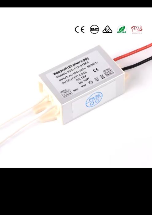 Fonte de alimentação 12v. 10w