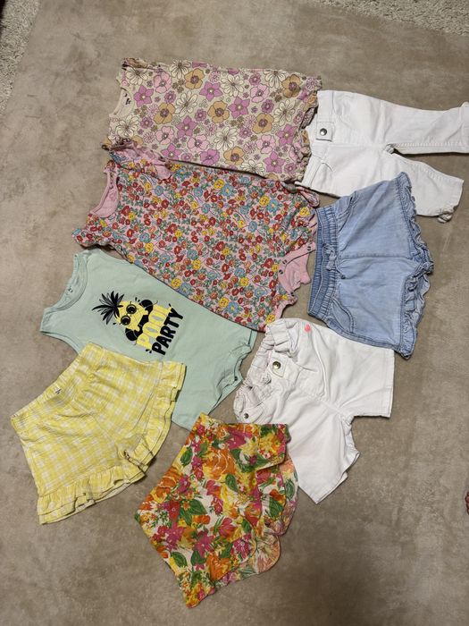 Лот пакет одягу  86 80 р | весна літо next Hm zara carters primark