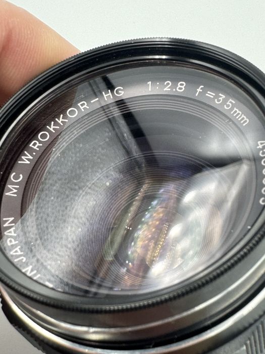 Obiektyw Minolta MD 35mm 2.8