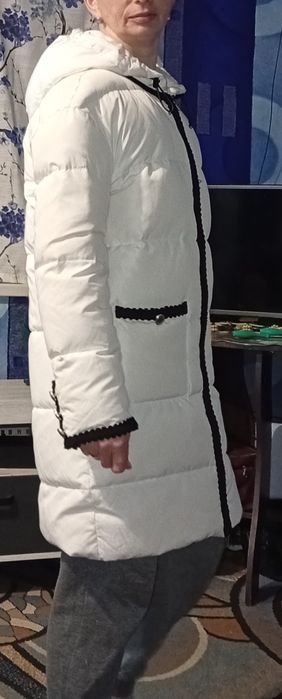 Пуховик натуральный новый