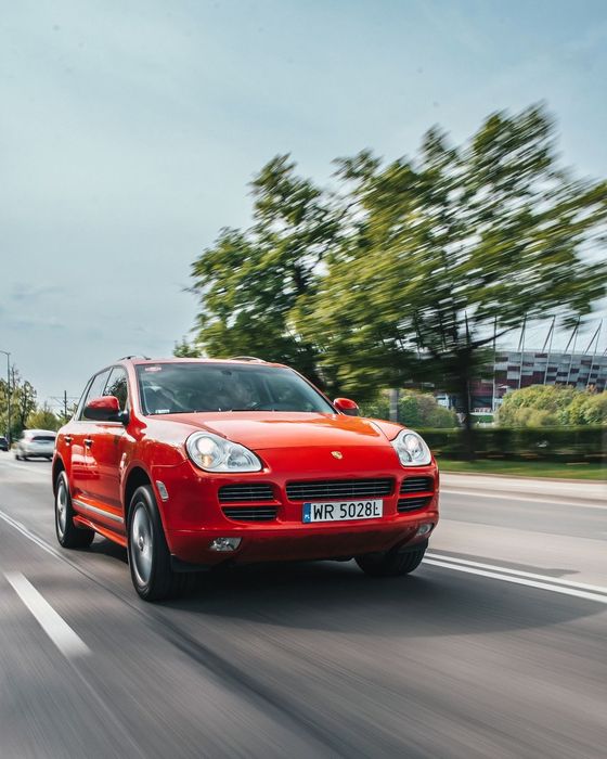 Porsche Cayenne Cayenne S titanium edition (955) czerwony unikat wersja kolekcjonerska
