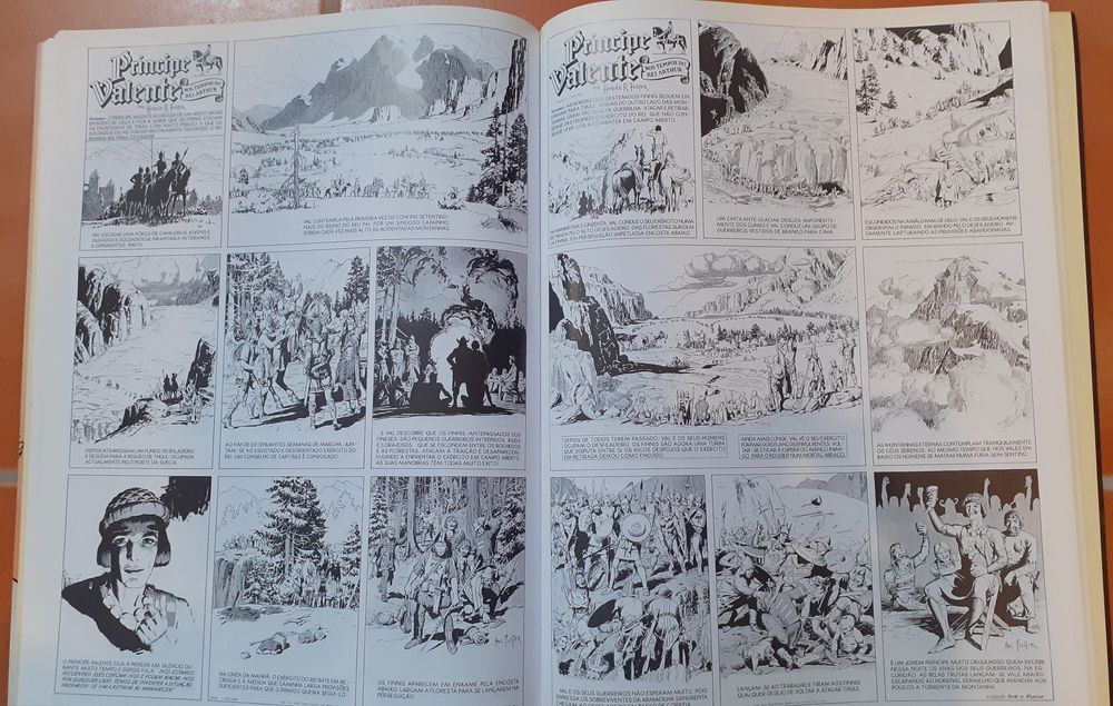 Príncipe Valente 1943-44 de Harold Foster