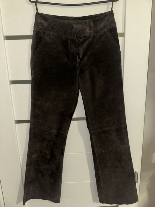 Замшеві штани від АRMA, шоколадні