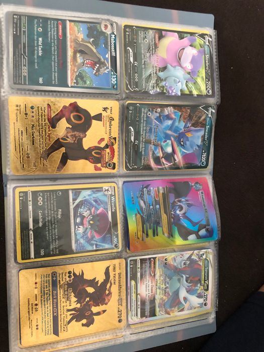 Album 3D z kartami pokemon ponad 120 kart