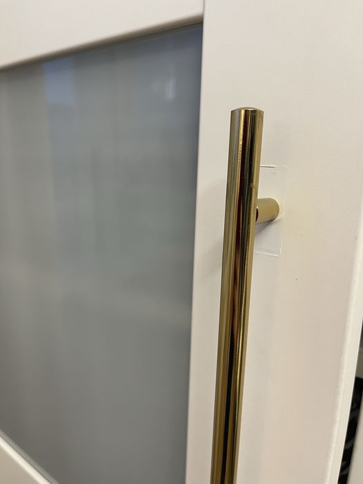 Słupek szafa Ikea pax szklane drzwi biaky mat