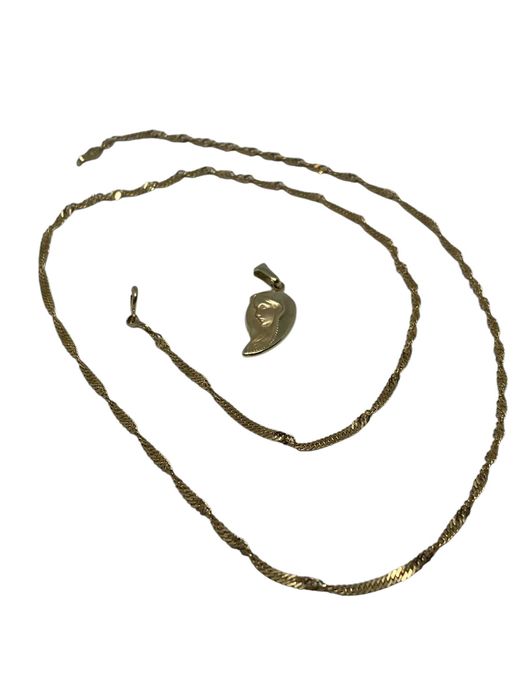 Złoty Łańcuszek 585/4,63g Długość:50cm