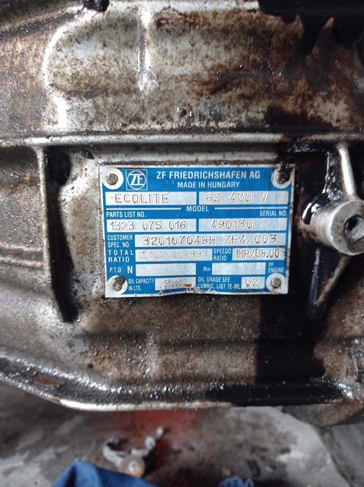 КПП Коробка передач задній привід ZF4000 2.3 Renault Master Movano 10+