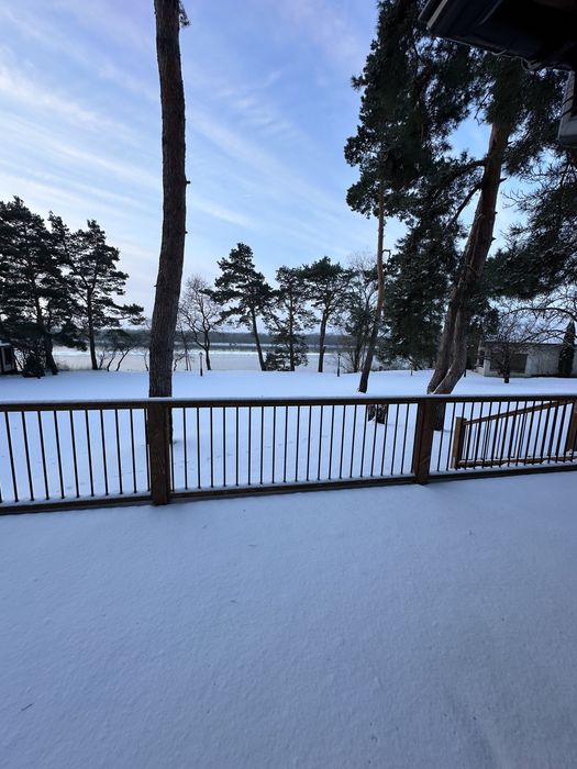 Balustrada metalowa drewniana nowoczesna, ogrodzenie Bajeczne Drewno