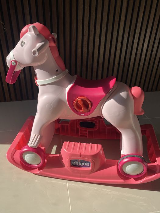 Cavalo chicco 2 em 1