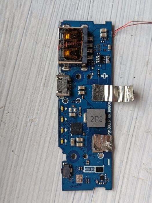 Плата павербанка Xiaomi Mi Powerbank 2