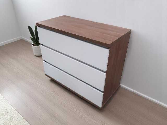 Cómoda Vulcano/Branco | Nova | Já Montada | Entrega Grátis