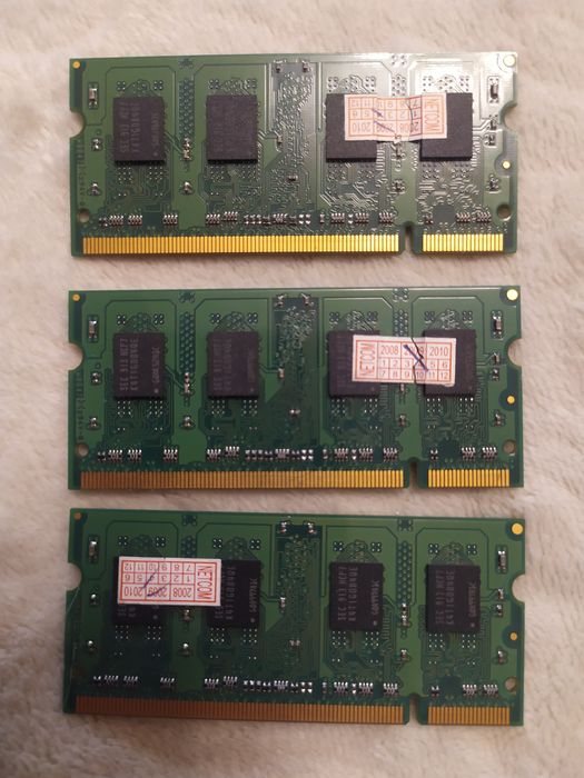 Оперативная Память Kingston DDR2 So-Dimm  по1GB 667Mhz  для ноутбука