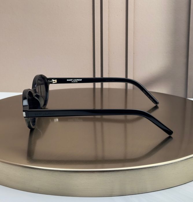 Сонцезахисні окуляри Saint Laurent SL 751 Jeanne чорні круглі ацетат жіночі оригінал