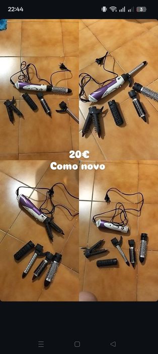 Secador com acessórios