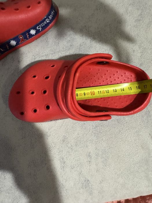 Кроксы на мальчика 27 размер б/у, шлепки на мальчика 27 р