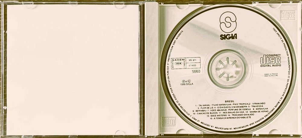 Brasil - Compilation - 1990 - CD