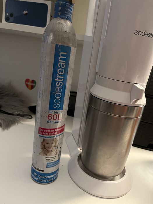 Saturator do wody SodaStream Duo (Biały)