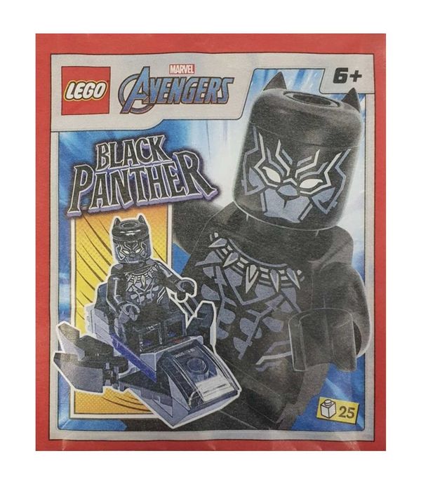 LEGO Super Heroes - Black Panther with Jet #242316 polybag zestaw mini