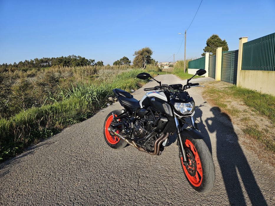 Yamaha MT 07 Ice Flow