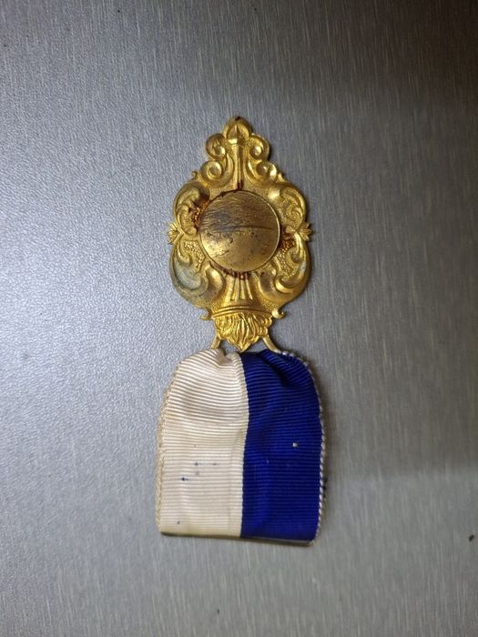 Medalha marinha antiga vintage