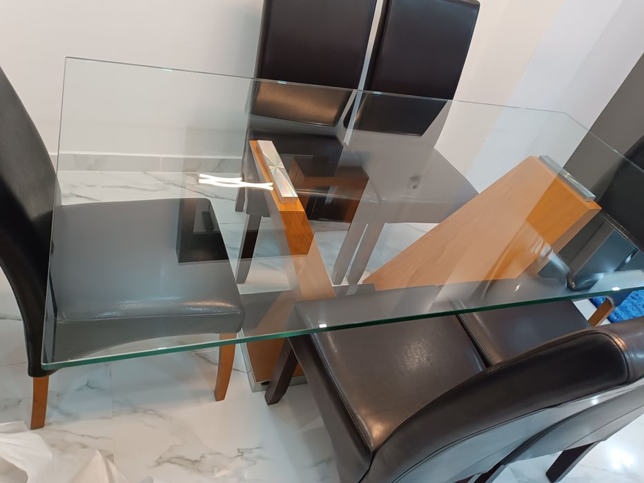 Mesa de vidro 2m x 1m