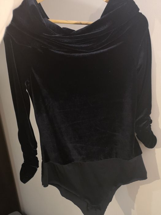 ZARA Body aksamitne nowe z metką