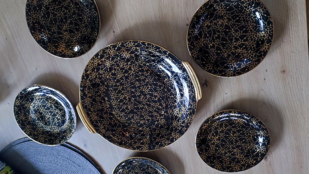 naczynia Chodzież IRA  patera i 5 talerzyków