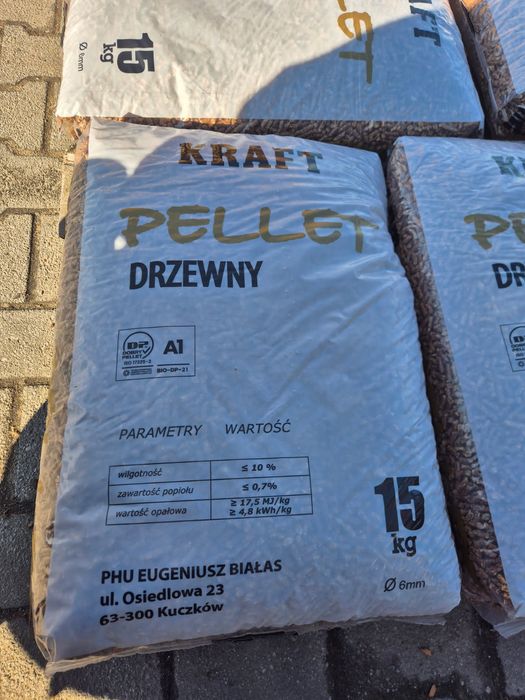 Pellet Kraft EN  Plus A1  - 1005kg.