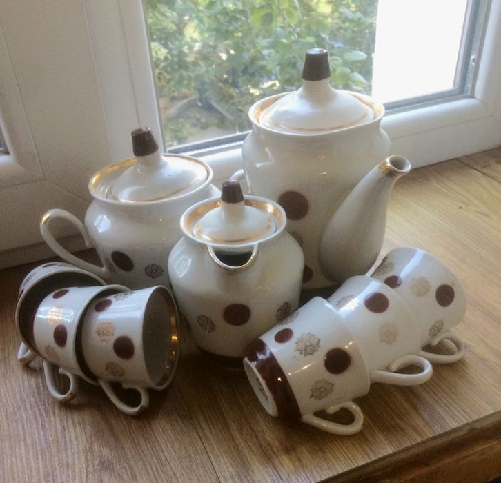 Сервіз фарфоровий, СССР