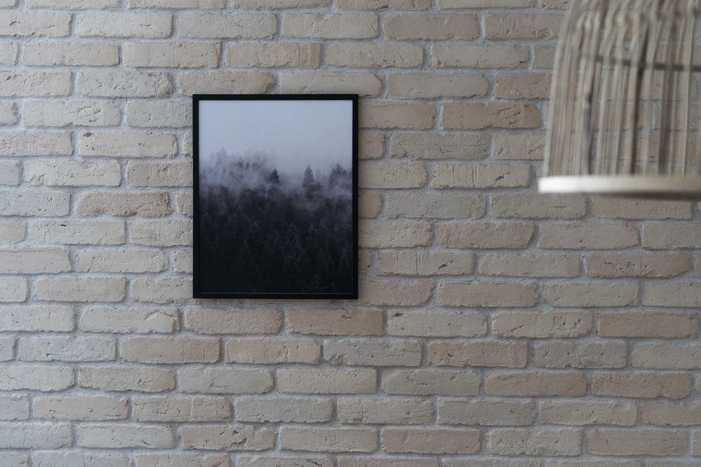 Obraz plakat w drewnianej ramie 42x52