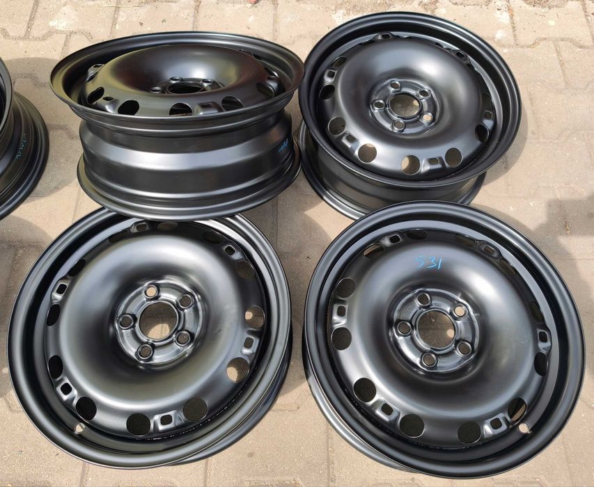 Felgi Stalowe 15 VW bora golf IV New Beetle polo IV V skoda fabia III