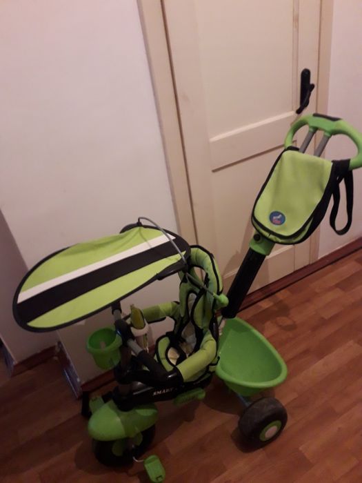 Дитячий велосипед з батьківською ручкою Smart Trike DX 3 в 1