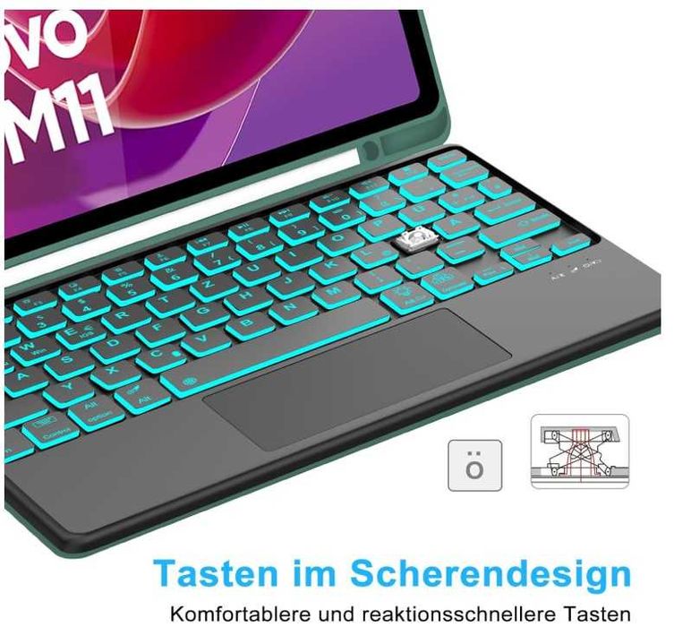 Etui i klawiaturą do Lenovo Tab M11 SENGBIRCH