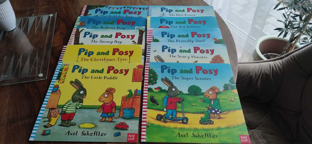 Zestaw ksiazek 10 pip and posy DLA dzieci po angielsku