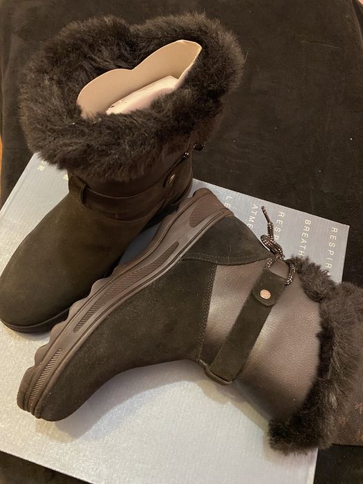 Сапоги Geox, р. 37. Новые. Кожа+ замш.