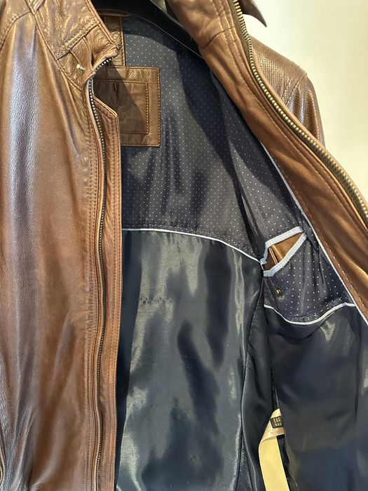 Casaco homem 100% pele Massimo Dutti tam M