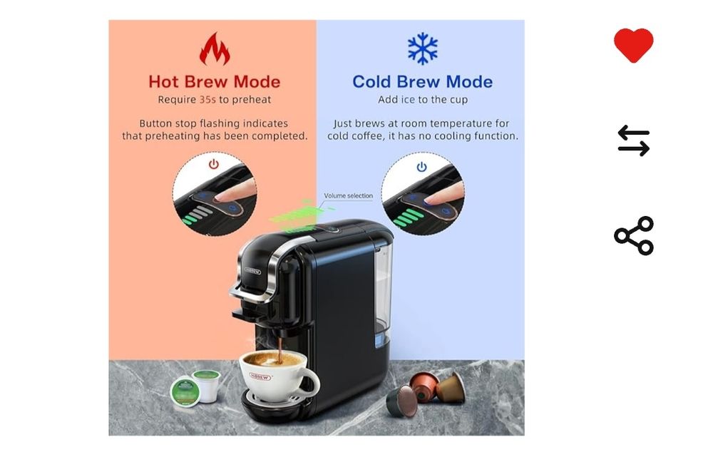 Máquina de café 5 em 1