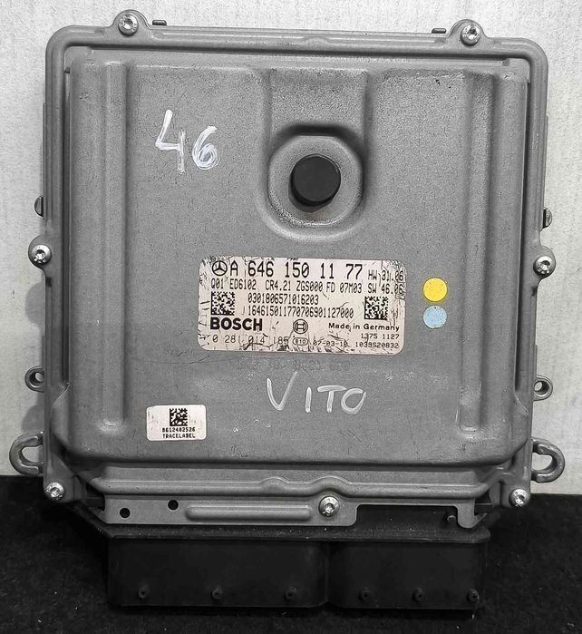 Centralina Motor / ECU MERCEDES-BENZ VITO Autocarro (W639) ano 2007