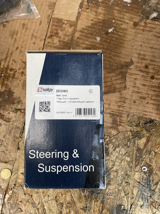 Шарова опора Solgy рено кенго