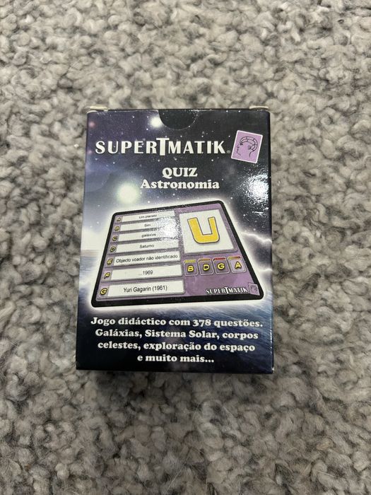 Jogo de Cartas Quizz Supermatik Astronomia