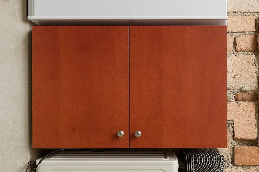 Szafka wisząca brązowa stan idealny Kler