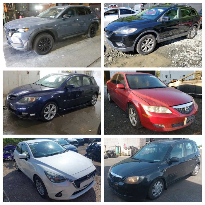 Запчасти Mazda 2 3 BK/BL/BM/BP 5 6 GG/GH/GJ MX-5 NA/NB/NC/ND CX-3 CX-5 KE/KF CX-7 CX-9 CX-30 CX-50 CX-60 CX-90 RX-8 Tribute двигатель